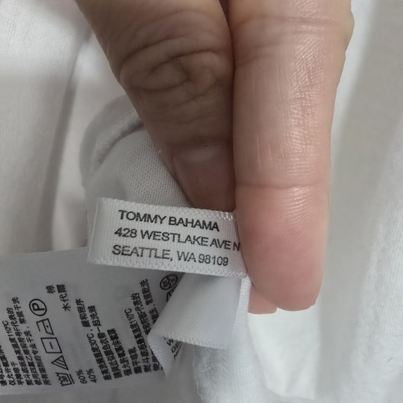 Tommy Bahama White Beach Cover Up Wrap Cardigan Swim Resort Vacation Pool - Picture 8 of 9